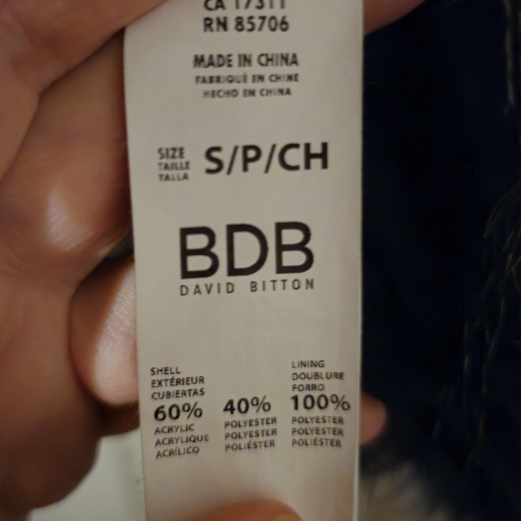 David Bitton Vest - Picture 5 of 5